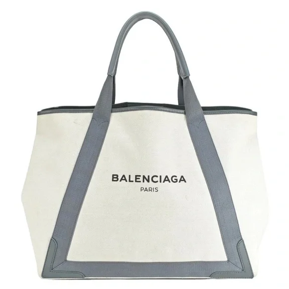 Balenciaga Paris White and Gray Women's Bag - Picture 2 of 10